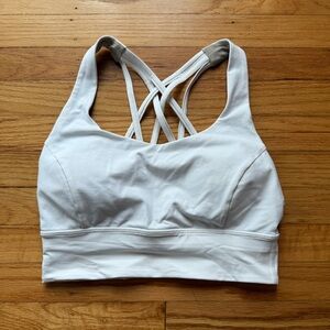 Lululemon strappy longline sports bra